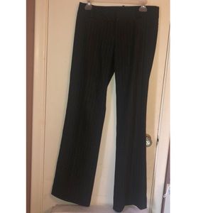 GUESS pin strip straight leg dress pants